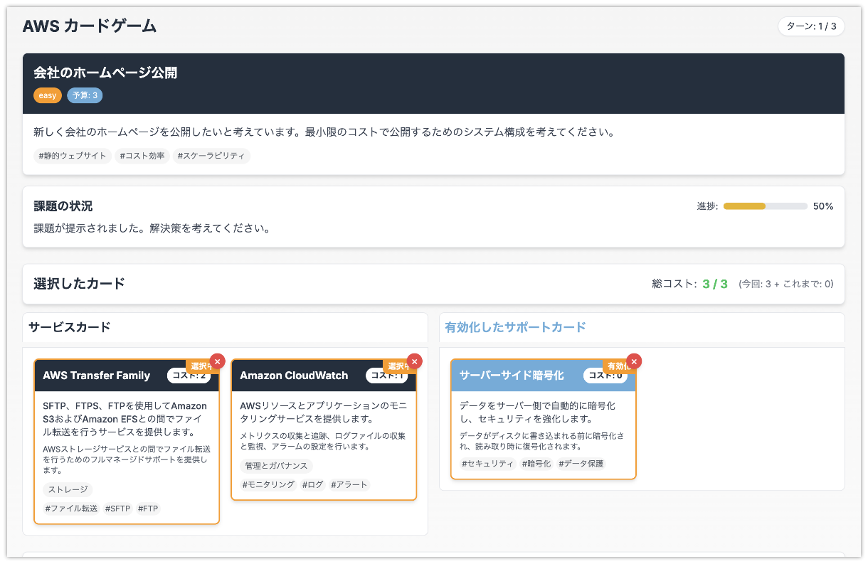 ゲーム画面